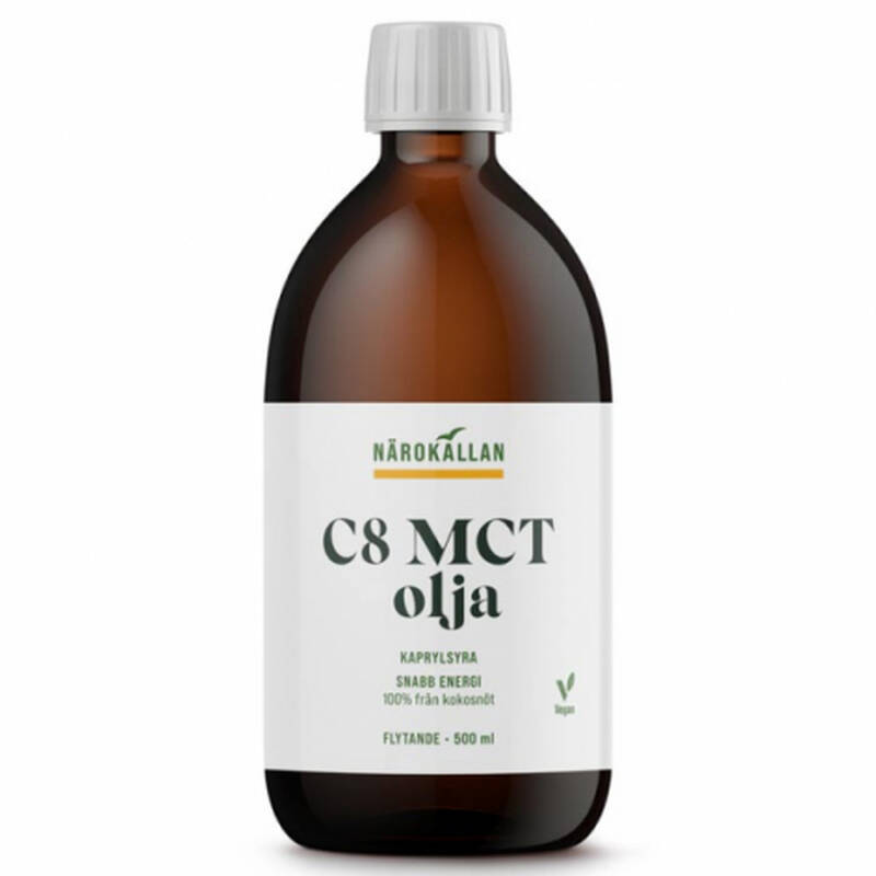 Parempi terveys C8 MCT öljy 500ml