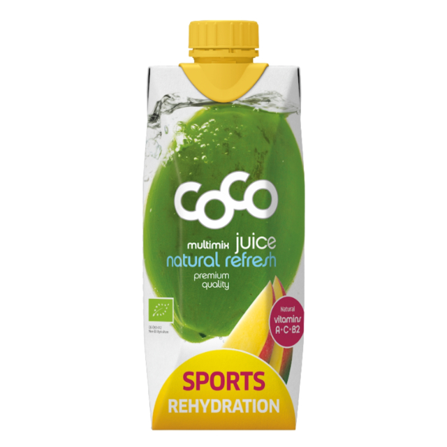 Kookosvesi Rehydraatio LUOMU 500 ml