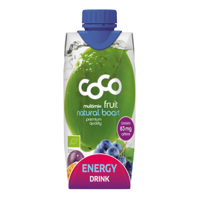 Kookosvesi Energy LUOMU 330 ml