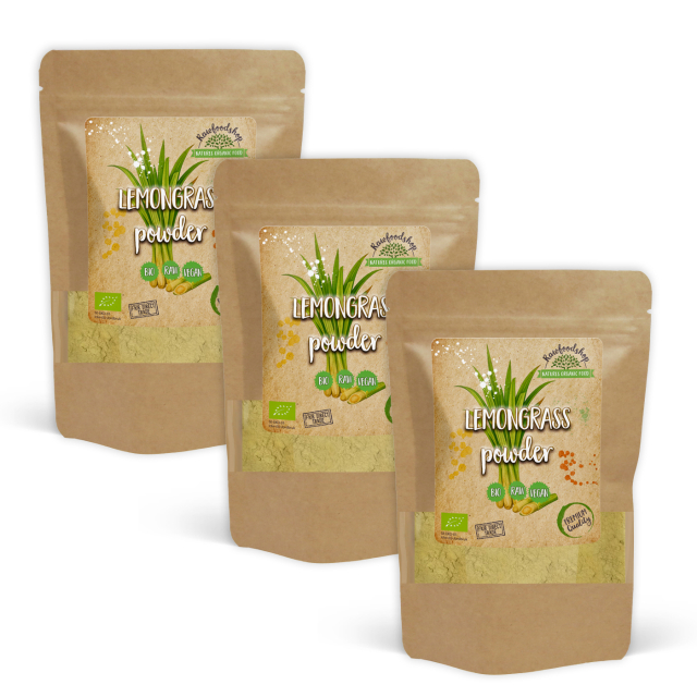 Sitruunaruohojauhe LUOMU 125 g x 3 pakettia