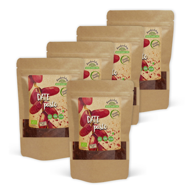 Taatelipasta LUOMU 500g x 5 pakettia