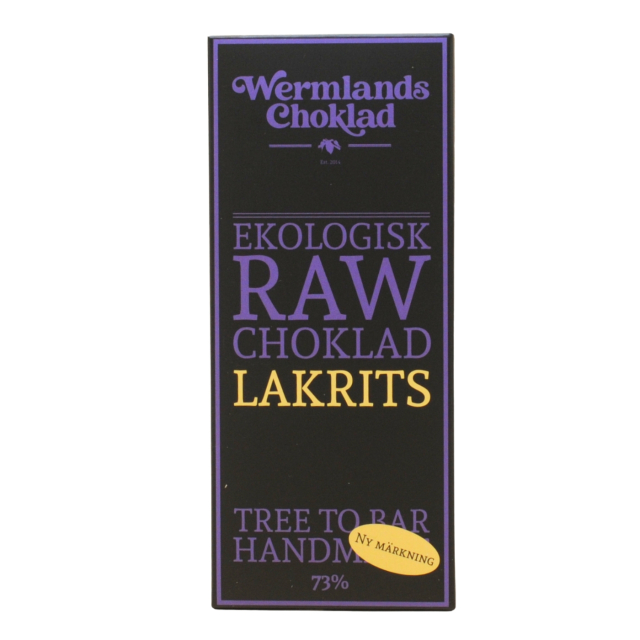 Wermlandschoklad Lakritsi LUOMU 50g