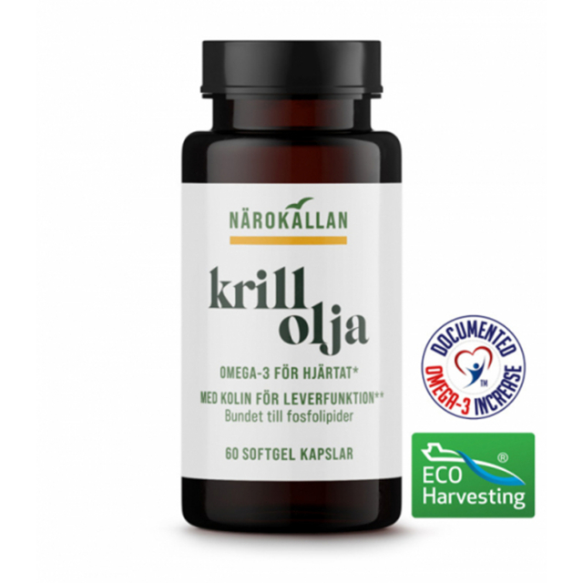 Krilliöljy 60 kapselia