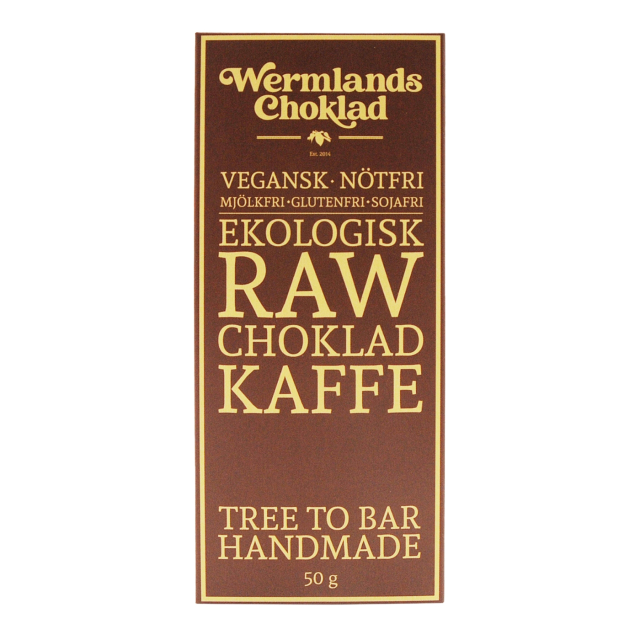 Wermlandschoklad Kahvi LUOMU 50g
