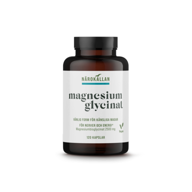 Magnesiumglysinaatti 120 kapselia