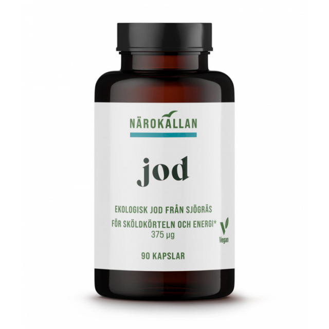 Ekologinen jodi 90 kapselia
