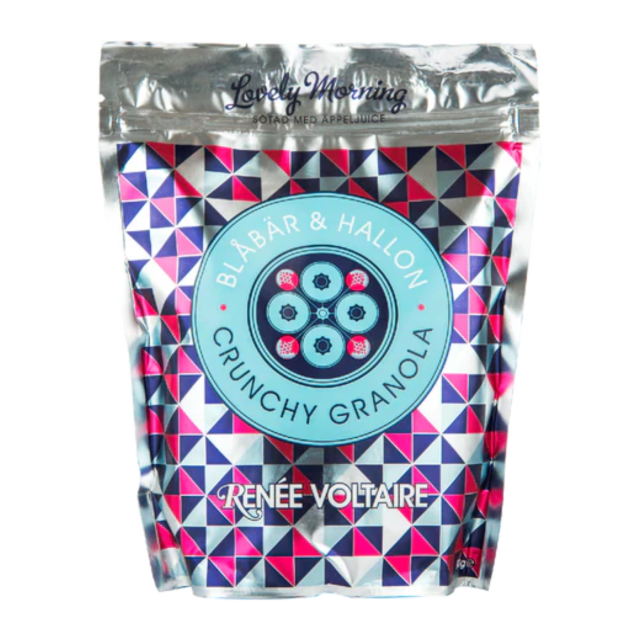 Crunchy Granola Vadelma & Mustikka 500g