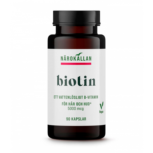 Biotiini 5000mcg 90 kapselia
