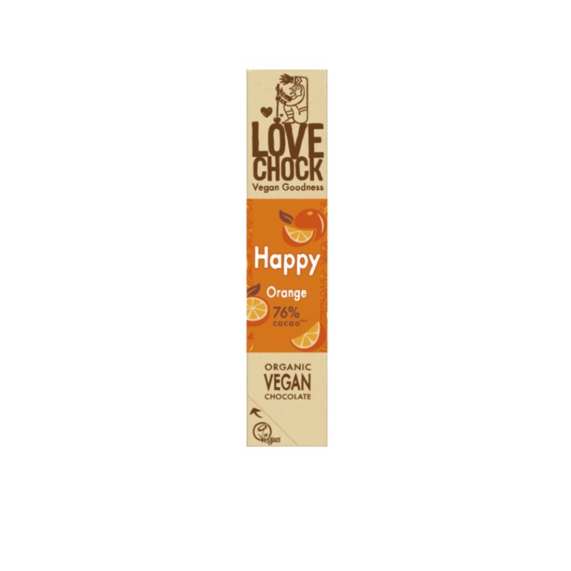 Happy Suklaa Appelsiinilla 79% LUOMU 40g