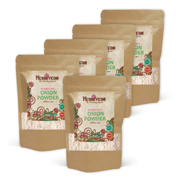 Sipulijauhe LUOMU 100g x 5 pakettia