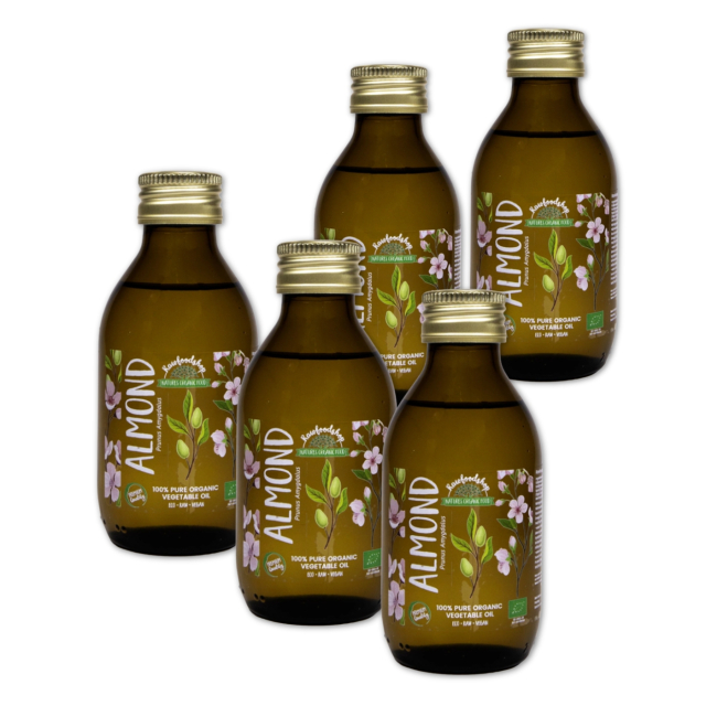 Manteliöljy kylmäpuristettu LUOMU 50ml x 5 pulloa