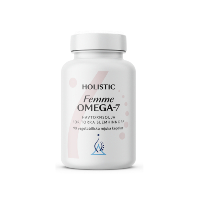 Femme Omega-7 tyrniöljy, 90 kapselia