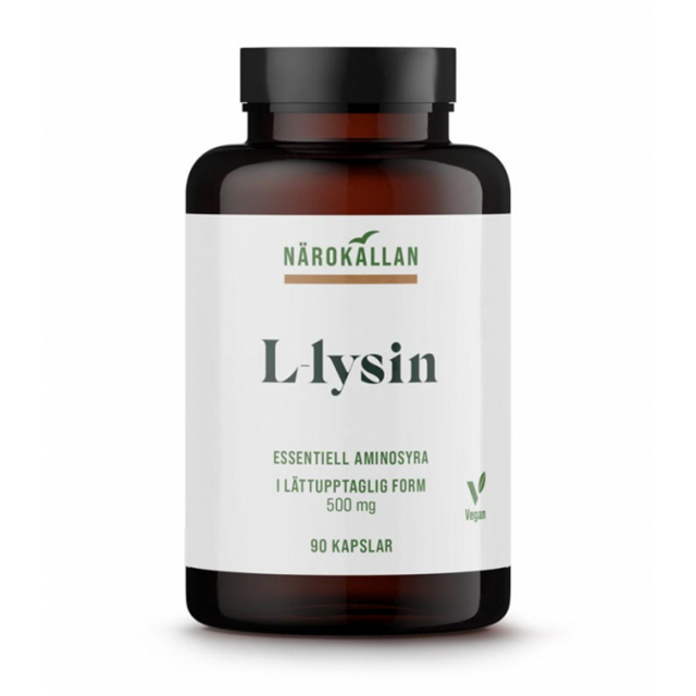 L-lysiini 90 kapselia