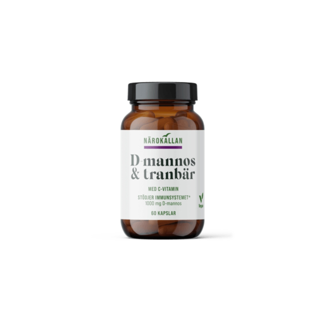 D-Mannoosi + Karpalo 60 kapselia