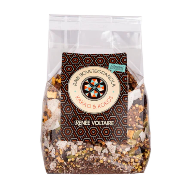 Raaka Tattarigranola Kaakao & Kookos LUOMU 375g