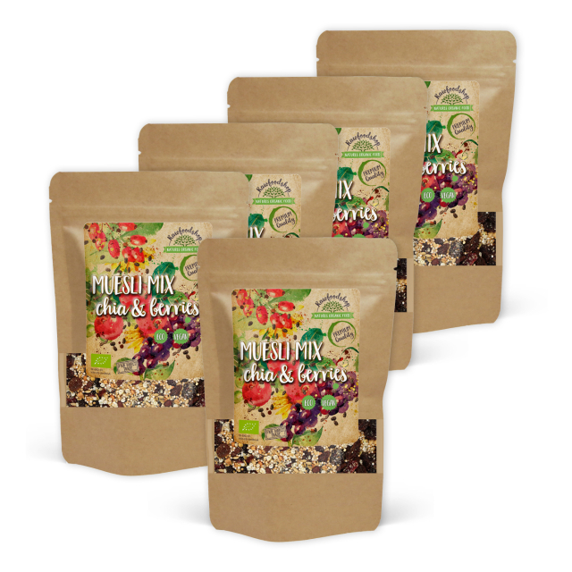 Muslimix Chialla & Marjoilla LUOMU 400g x 5 pakettia