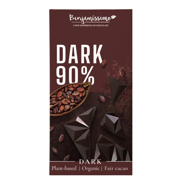 Benjamissimo Tumma 90% LUOMU 60g