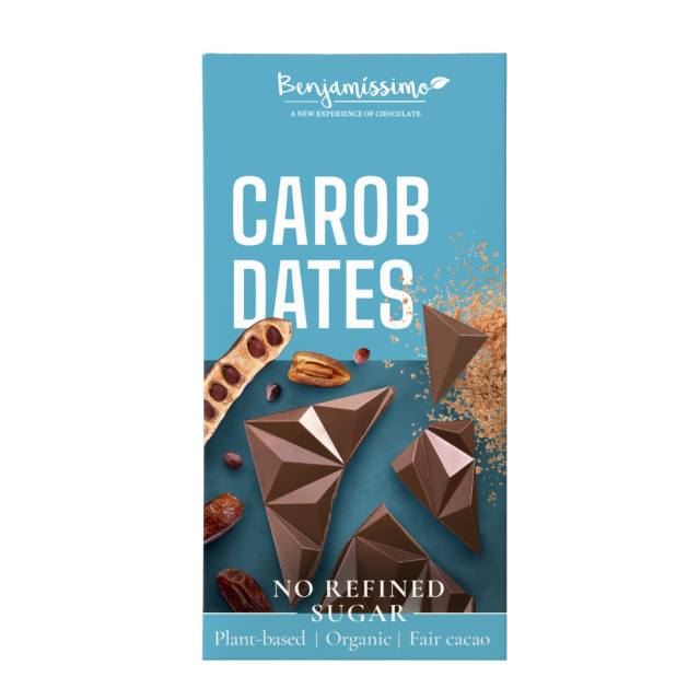 Benjamissimo Carob & Taatelit Sokeriton LUOMU 60g