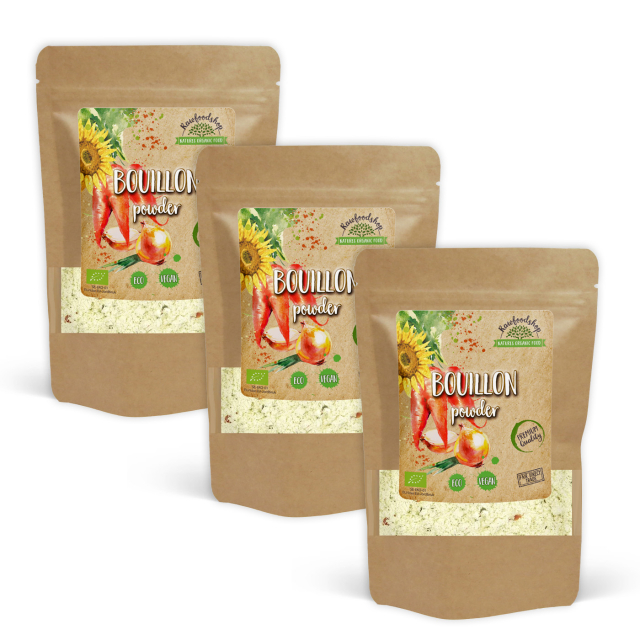 Liemi ilman sokeria ja hiivaa LUOMU 220g x 3 pakettia