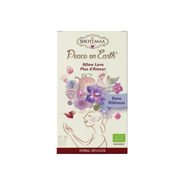 Ruusun- & Hibiskuksen Yrttitee LUOMU 16 x 2g