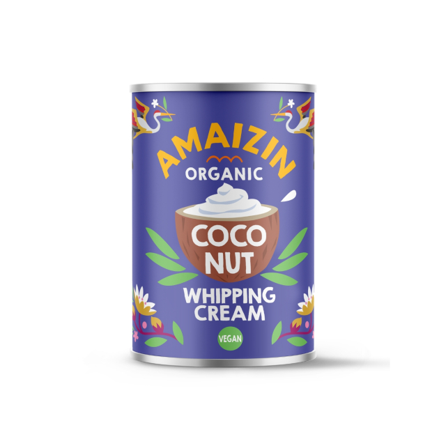 Amaizin Vispautuva Kookoskerma LUOMU 400ml