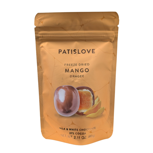 Pakastekuivattu Mango Maitosuklaassa 80g