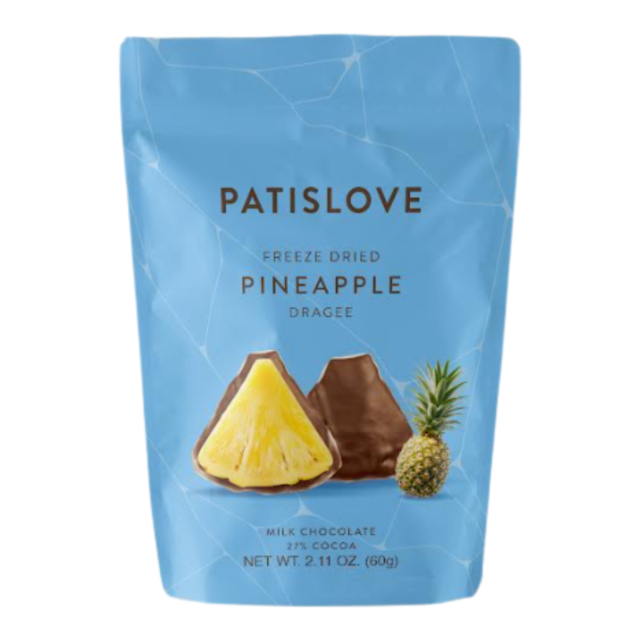 Pakastekuivattu Ananas Suklaassa 60 g