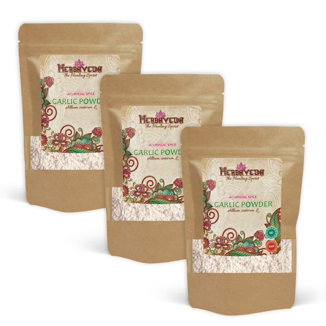 Valkosipulijauhe LUOMU 50g x 3 pakettia