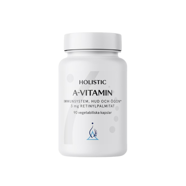 Holistic A-vitamin 3 mg 90 kapsler