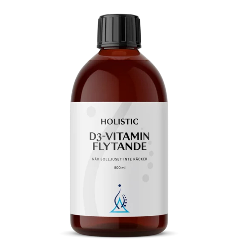 Holistic D3-Vitamiini Nestemäinen 500ml