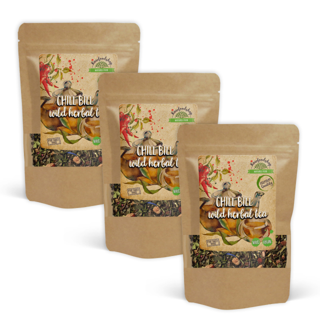 Chill Bill Villi Yrttitee 100g x 3 pakettia