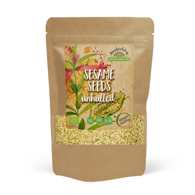 Kuorimattomat seesaminsiemenet LUOMU 1kg