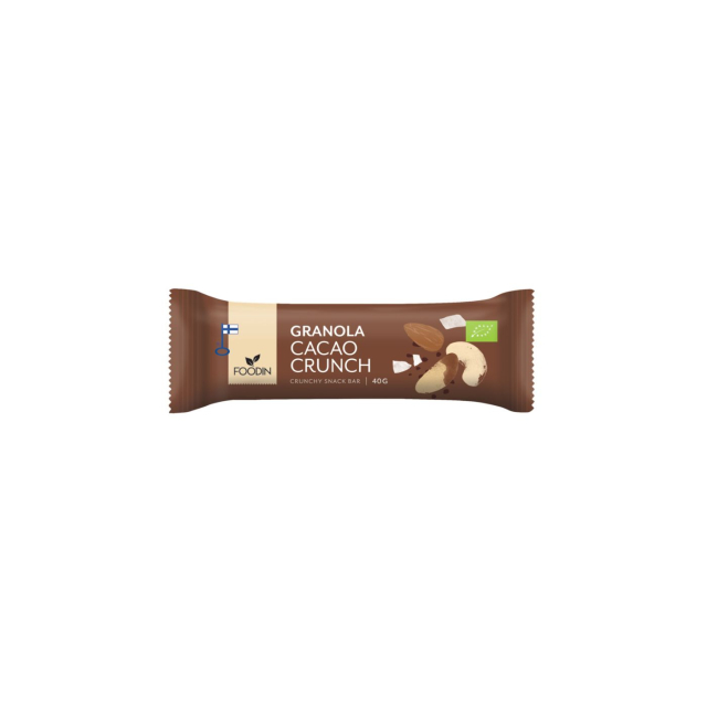 Granolapatukka Kaakao Crunch LUOMU 40g