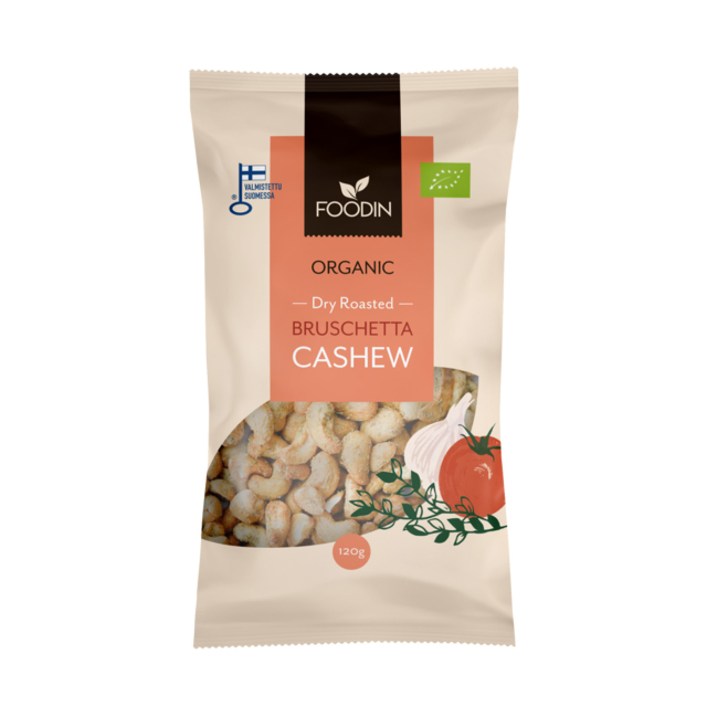 Cashewpähkinät Bruschetta LUOMU 120g