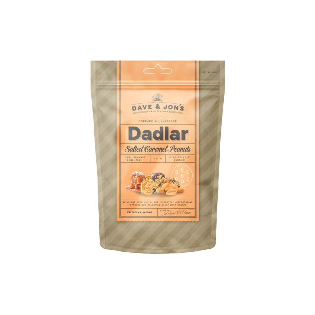 Taatelit Salted Caramel Peanuts 125g