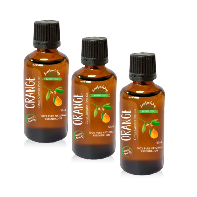 Appelsiini Eteerinen Öljy 50ml x 3 pulloa