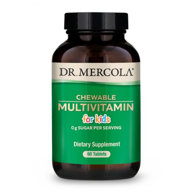 Dr. Mercola Pureskeltava Multivitamiini Lapsille 60tbl