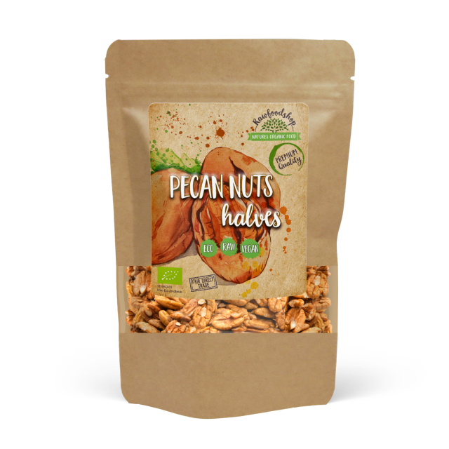 Pekaanipähkinät Premium RAW LUOMU 250g