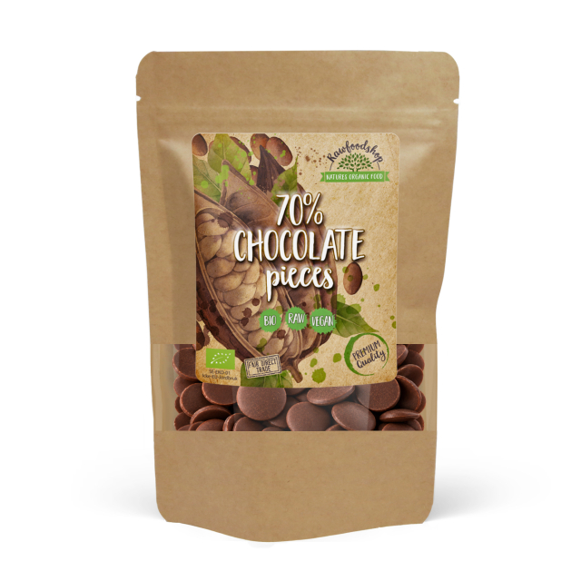 Perulaiset suklaanapit 70% LUOMU 500g