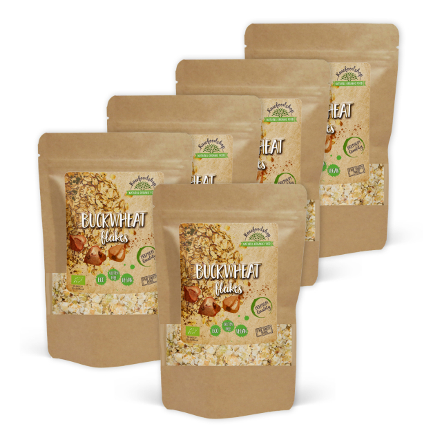 Tattarilastut LUOMU 500g x 5 pakettia