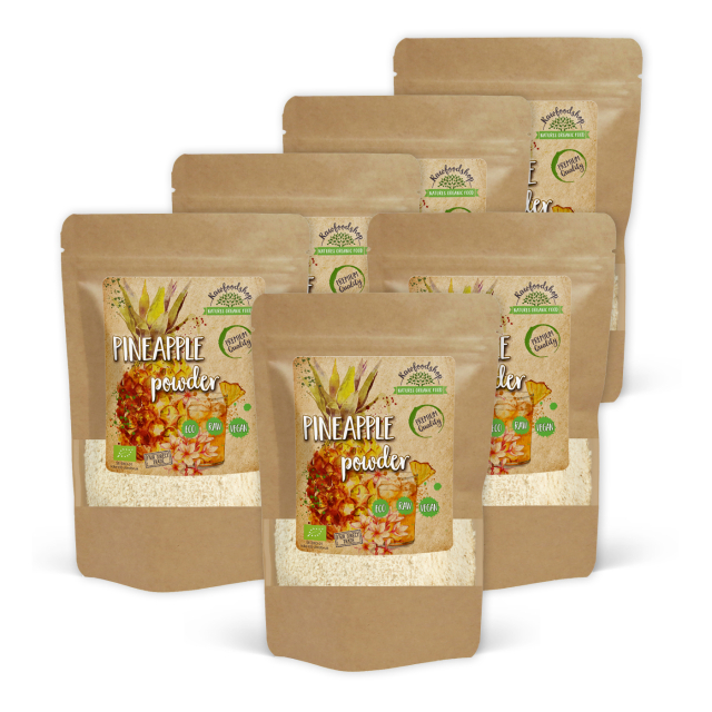 Ananasjauhe LUOMU 100g x 6 pakettia