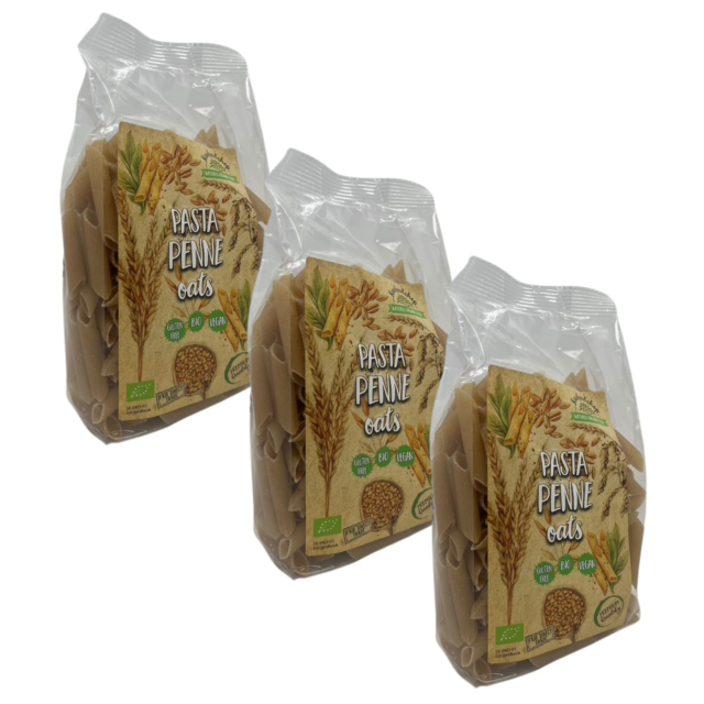 Pasta Kaura Penne LUOMU 1kg x 3 pakettia