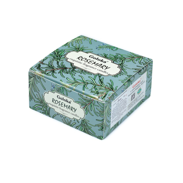 Tuoksukynttilä purkissa Rosmariini 70g