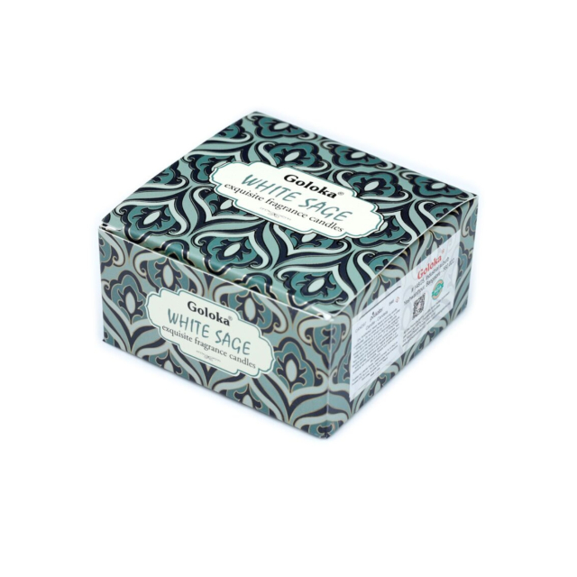 Tuoksukynttilä purkissa White Sage 70g