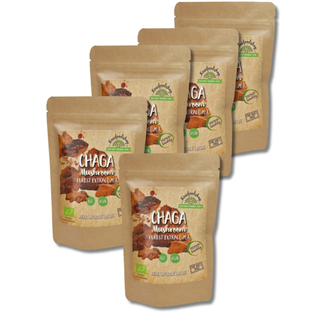 Chaga Extract LUOMU 400mg 60 kapselia x 5 pakettia