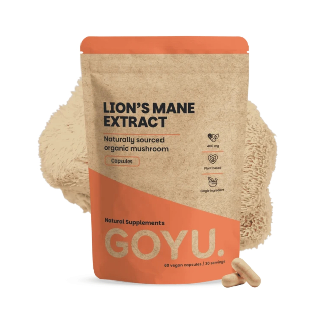 Lions Mane Extract LUOMU 400mg 60 kapselia