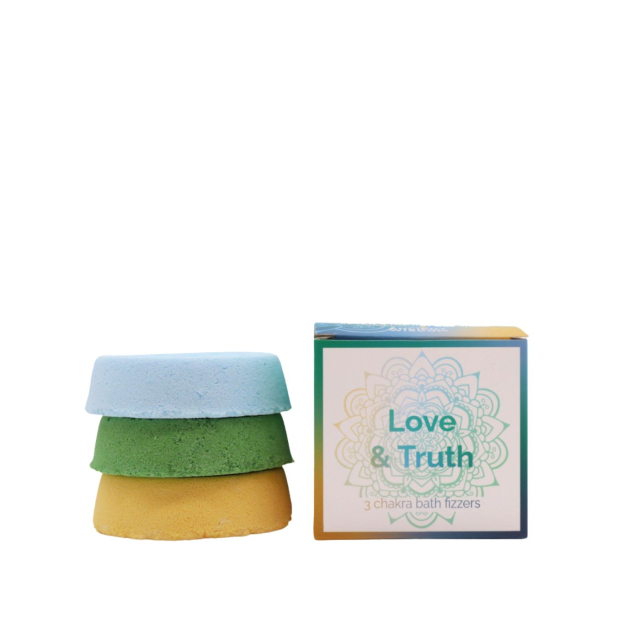 Kylpypommit Chakra – Rakkaus & Totuus 3 kpl