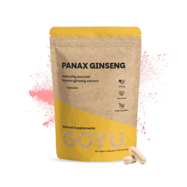 Panax Ginseng Extract 500mg 60 kapselia