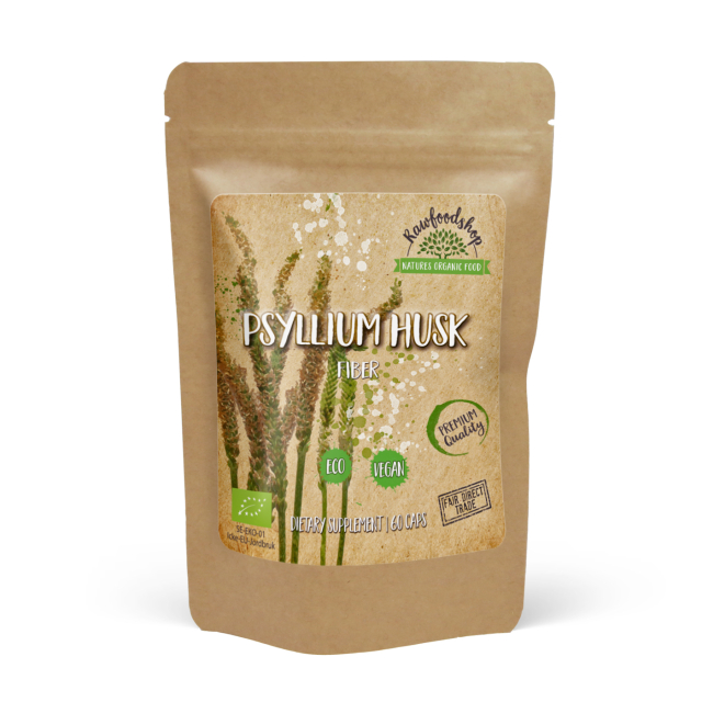 Psyllium LUOMU 500 mg 60 kapselia