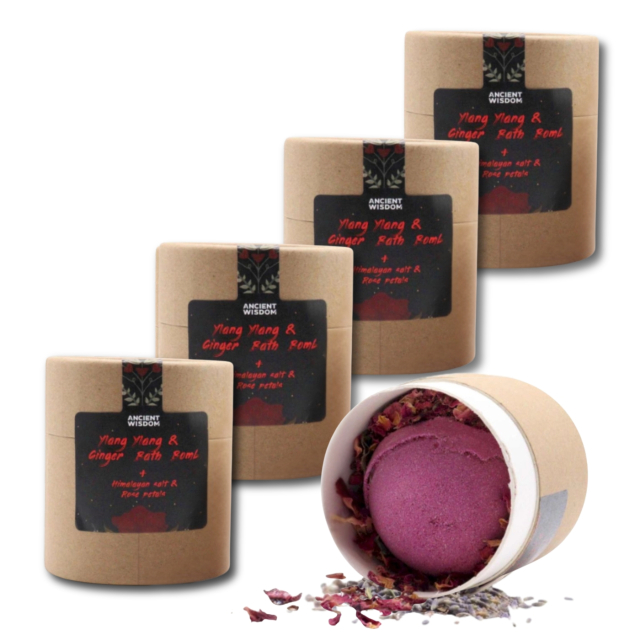 Badipommi Ylang & Inkivääri 170g x 5 kpl